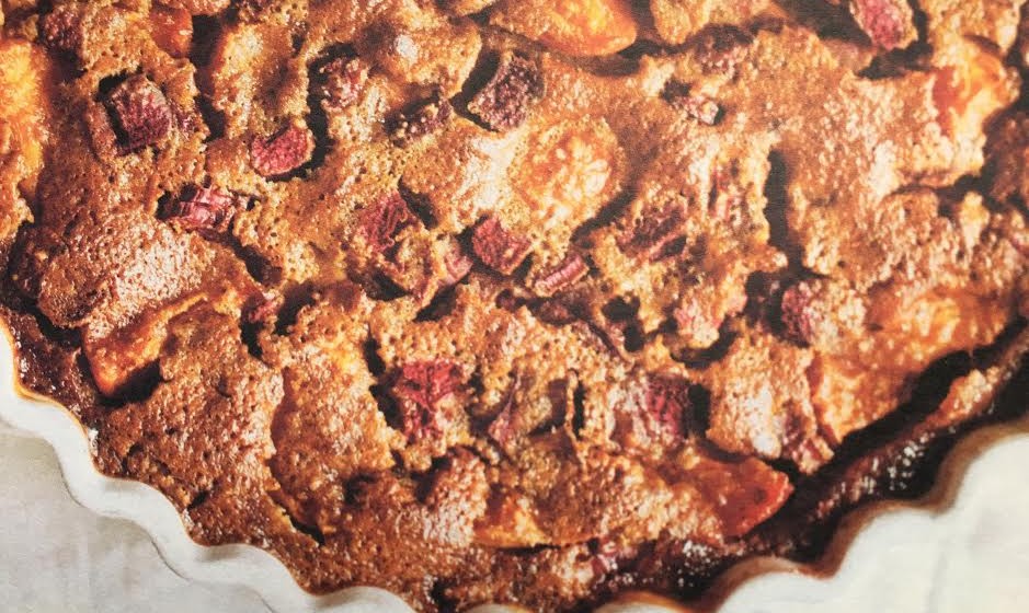 Strawberry and Rhubarb Clafoutis